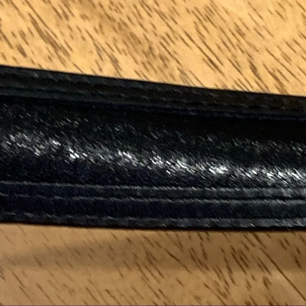 Brighton‎ Black Leather Belt 44